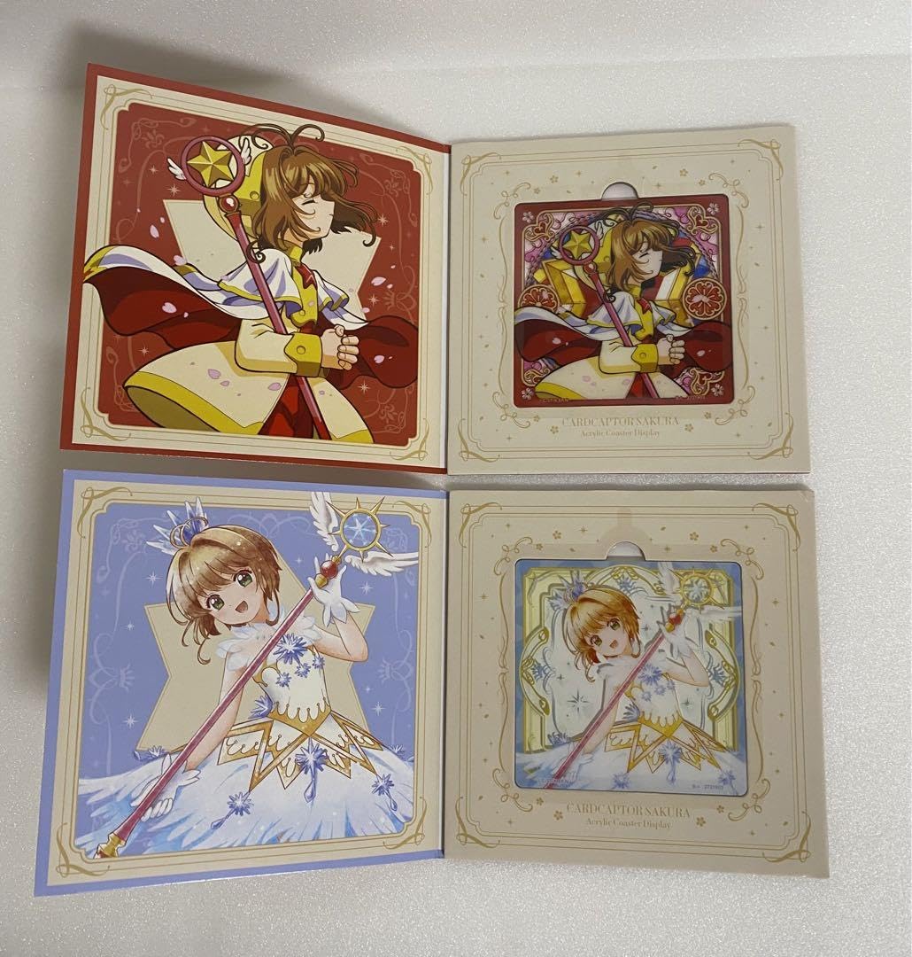 カードキャプターさくら　コースター フラットガシャポン】カードキャプターさくら アクリル